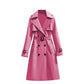 👚✨ Mid-to-long Trench Coat – Comfortable And Versatile, Perfect For Everyday Layering