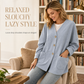 👚✨Women's Casual Corduroy V-Neck Cardigan Coat