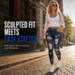 👖 Women's High Waisted Ripped Skinny Jeans Distressed Stretch Denim Pants