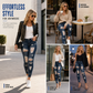👖 Women's High Waisted Ripped Skinny Jeans Distressed Stretch Denim Pants