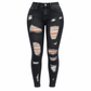 👖 Women's High Waisted Ripped Skinny Jeans Distressed Stretch Denim Pants