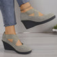 👣 ✨ Women's Wedge Flats Slip On Comfort Shoes