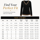 👚✨Women's V-Neck Long Sleeve Knit Top