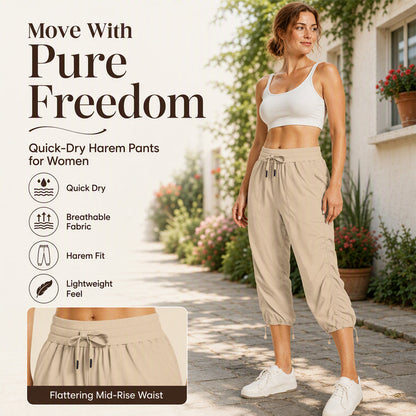 👖 ✨ Women's Lightweight Quick-Dry Cropped Pants