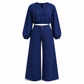 ✨ Breezy 2-Piece Style | Women's V-Neck Crop Top & High-Waisted Wide-Leg Pants Set