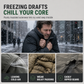 🧥 🔥 Men's Casual Mid-Length Padded Winter Thickened Warm Outerwear Coat Plus Size