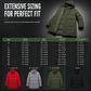 🧥 🔥 Men's Casual Mid-Length Padded Winter Thickened Warm Outerwear Coat Plus Size
