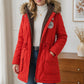 Women's Warm-Lined Hooded Parka Jacket