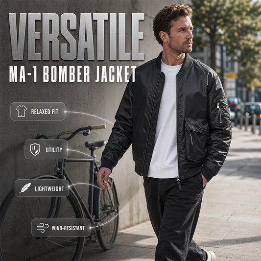 🧥 ✨ Versatile MA-1 Bomber Jacket