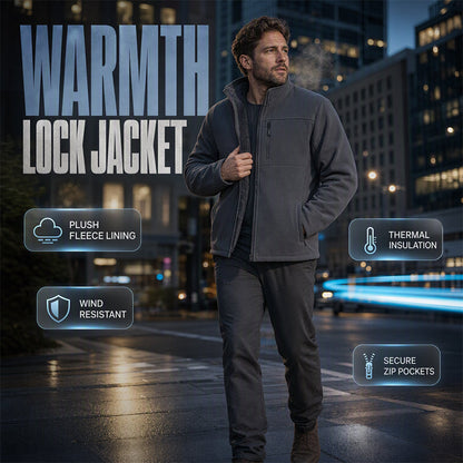 🔥 Unisex Heavyweight Fleece Full Zip Up Jacket