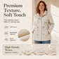 🍂 ✨ Women's Casual Warm Mid-Length Hooded Jacket