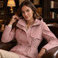 🍂 ✨ Women's Casual Warm Mid-Length Hooded Jacket