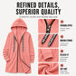 🔥✨ Women's Thickened Mid-Length Hooded Jacket