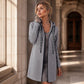 🔥✨ Women's Thickened Mid-Length Hooded Jacket