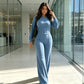🎀 👖 Women's Casual 2-Piece Set - Soft stretch-knit comfort