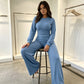 🎀 👖 Women's Casual 2-Piece Set - Soft stretch-knit comfort