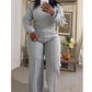 🎀 👖 Women's Casual 2-Piece Set - Soft stretch-knit comfort