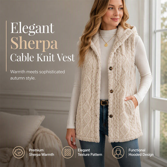 🧸 ✨ Women’s Cozy Warmth Hooded Vest
