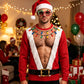 🎅 🎄Men's Funny Christmas 3D Printed Muscle Sweatshirt