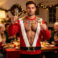 🎅 🎄Men's Funny Christmas 3D Printed Muscle Sweatshirt