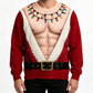 🎅 🎄Men's Funny Christmas 3D Printed Muscle Sweatshirt