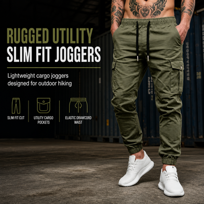 👖 Lightweight Casual Cargo Pants Outdoor Hiking Joggers for Autumn and Winter Sports Running Training