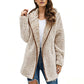 🧸 ☁️ Women's Casual Hooded Plush Cardigan