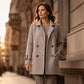 ⏳LAST DAY SALE 52% OFF!!🔥Women's Casual Double Breasted Lapel Coat🧥FREE SHIPPING🚚