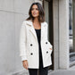 ⏳LAST DAY SALE 52% OFF!!🔥Women's Casual Double Breasted Lapel Coat🧥FREE SHIPPING🚚