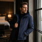 🧥 🌧️ Men's Winter Warm Waterproof Hooded Jacket