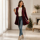 🎀 ✨ Women's Velvet Open Front Cardigan