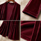🎀 ✨ Women's Velvet Open Front Cardigan
