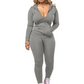🎀✨ Women's Long Sleeve Hooded Sweatsuit