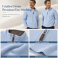 ✨ Men's Quarter Zip Stand Collar Pullover Cotton Blend Long Sleeve Sweatshirt