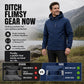 🧥 🌦️ Men's Waterproof Outdoor Hooded Jacket