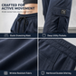 👖 Women's Relaxed Fit Straight Leg Cargo Pants with Elastic Drawstring Waist and Side Utility Pockets