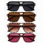 ☀️🕶️ Vintage Retro Square Frame Sunglasses