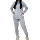 👚✨Women's Solid Color 2-Piece Casual Tracksuit Set