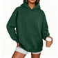 Womens Acid Wash Hoodie Oversized Long Sleeve Fall Fashion Sweatshirts