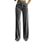 Women's High Waist Casual Drapey Wide Leg Pants