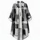 🍂Casual Loose Fit Plaid Long Sleeve Shirt Plus Size Sun Protection Outerwear for Spring and Autumn