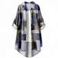 🍂Casual Loose Fit Plaid Long Sleeve Shirt Plus Size Sun Protection Outerwear for Spring and Autumn