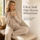🧶 Women's Casual 2 Piece Knitted Cardigan Sweater and Wide Leg Pants Set