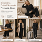 🧶 Women's Casual 2 Piece Knitted Cardigan Sweater and Wide Leg Pants Set