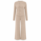 🧶 Women's Casual 2 Piece Knitted Cardigan Sweater and Wide Leg Pants Set