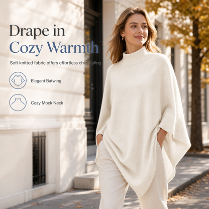 🧣  Women's Elegant Loose Knitted Shawl Wrap