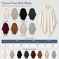 🧣  Women's Elegant Loose Knitted Shawl Wrap