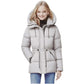 ✨  Women's Hooded Mid-Length Puffer Coat