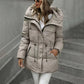 ✨  Women's Hooded Mid-Length Puffer Coat