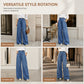 👖 Denim with a Polished Twist | Women’s High-Waist Pleated Wide-Leg Jeans